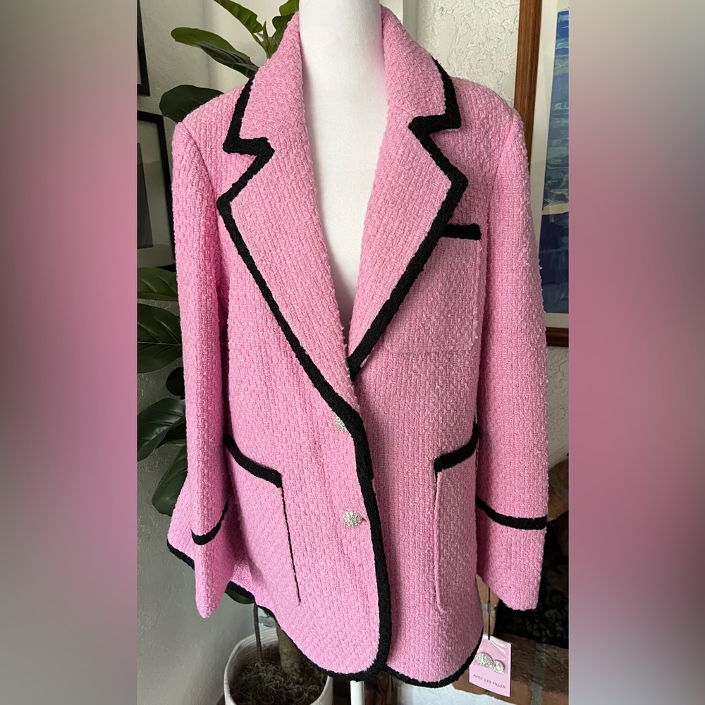 NWT AVEC LES FILLES BOUCLE BLAZER💕💕 - Picture 3 of 9
